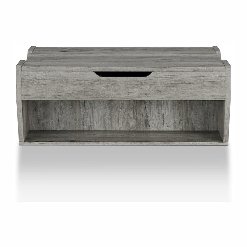 Table basse rustique relevable en bois de 41 pouces