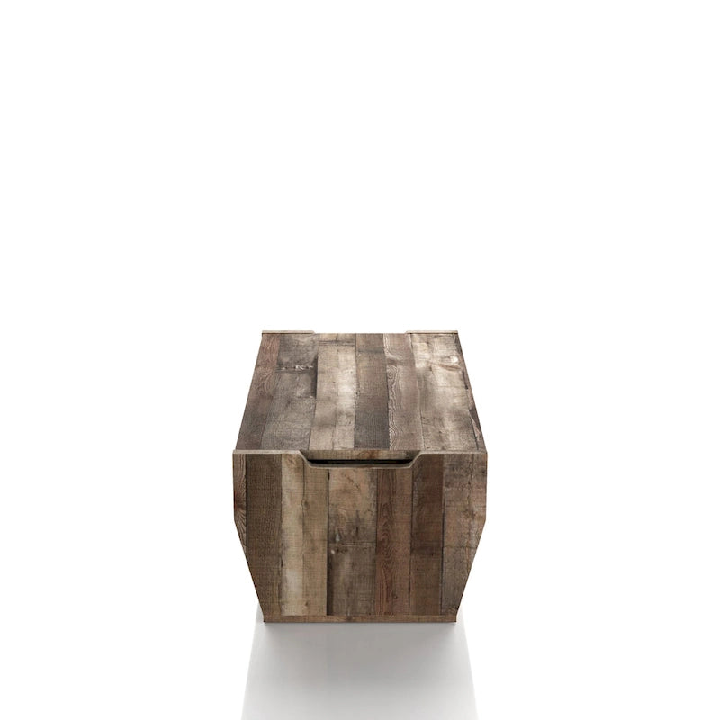Table basse rustique relevable en bois de 41 pouces