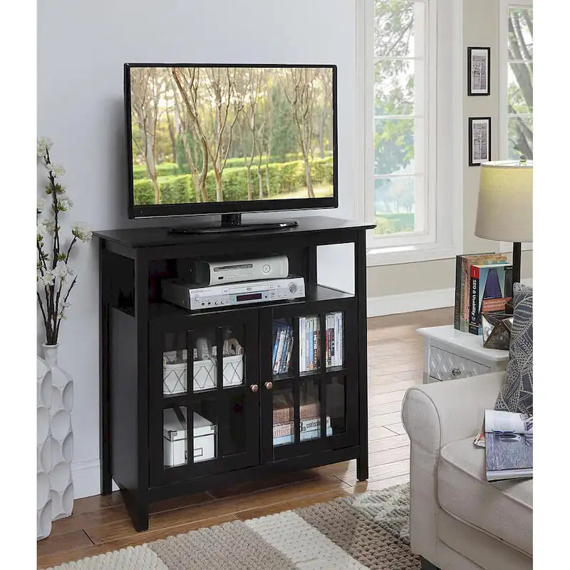 Meuble TV de 101,6 cm avec placards de rangement