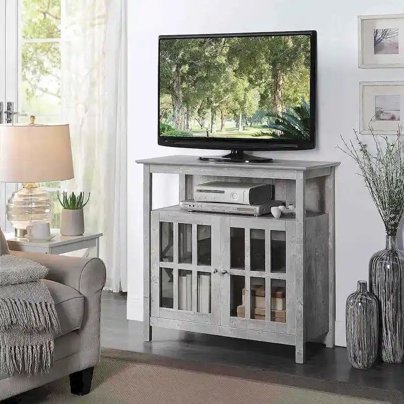 Meuble TV de 101,6 cm avec placards de rangement