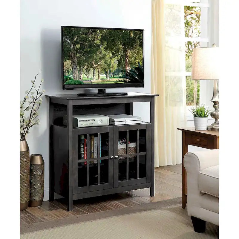 Meuble TV de 101,6 cm avec placards de rangement