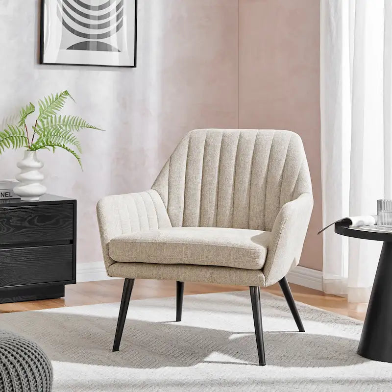 Fauteuil d'appoint en tissu