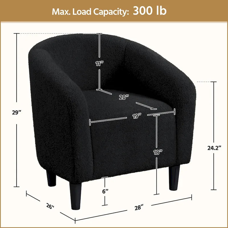 Fauteuil Club Fauteuil crapaud Fauteuil d'appoint rembourré