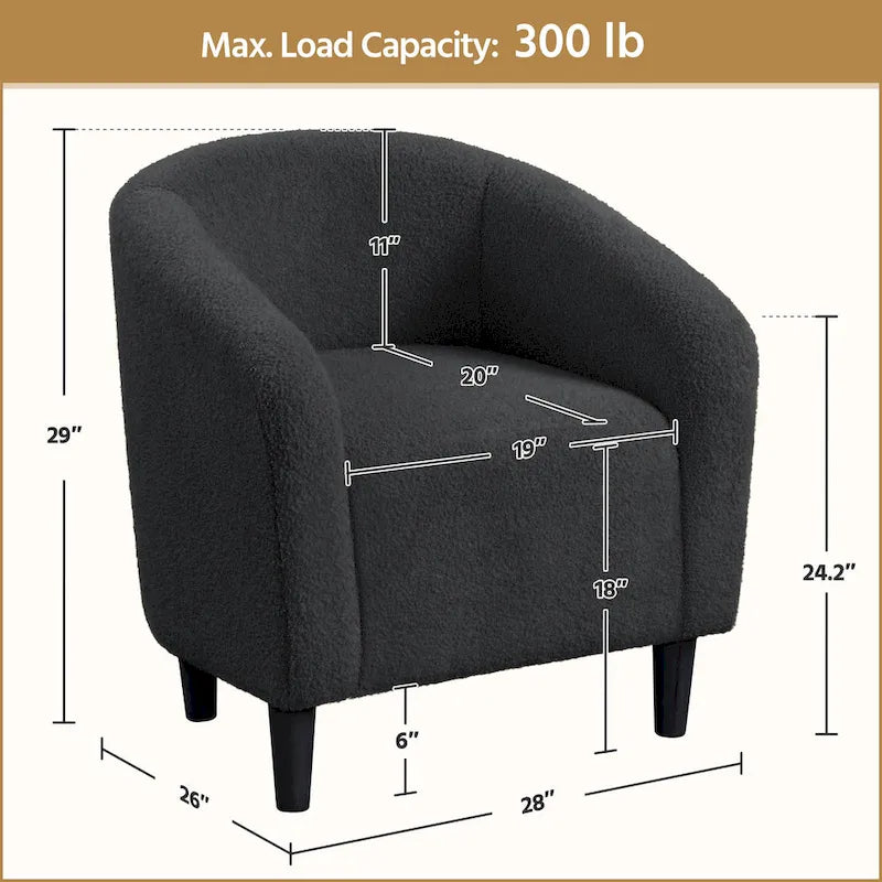 Fauteuil Club Fauteuil crapaud Fauteuil d'appoint rembourré