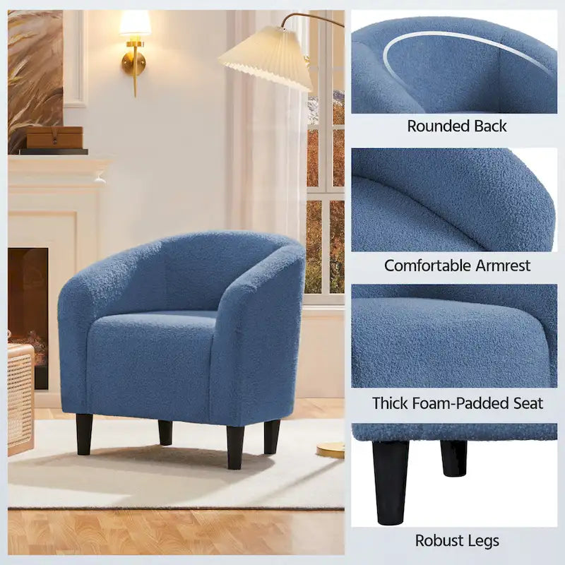 Fauteuil Club Fauteuil crapaud Fauteuil d'appoint rembourré