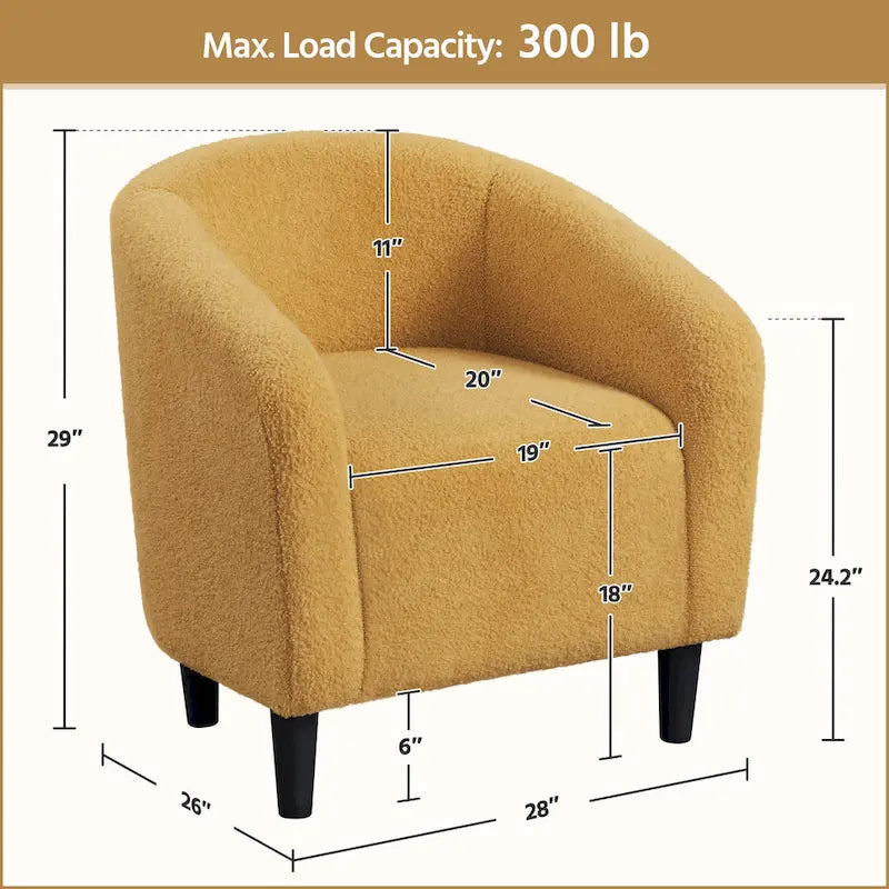 Fauteuil Club Fauteuil crapaud Fauteuil d'appoint rembourré