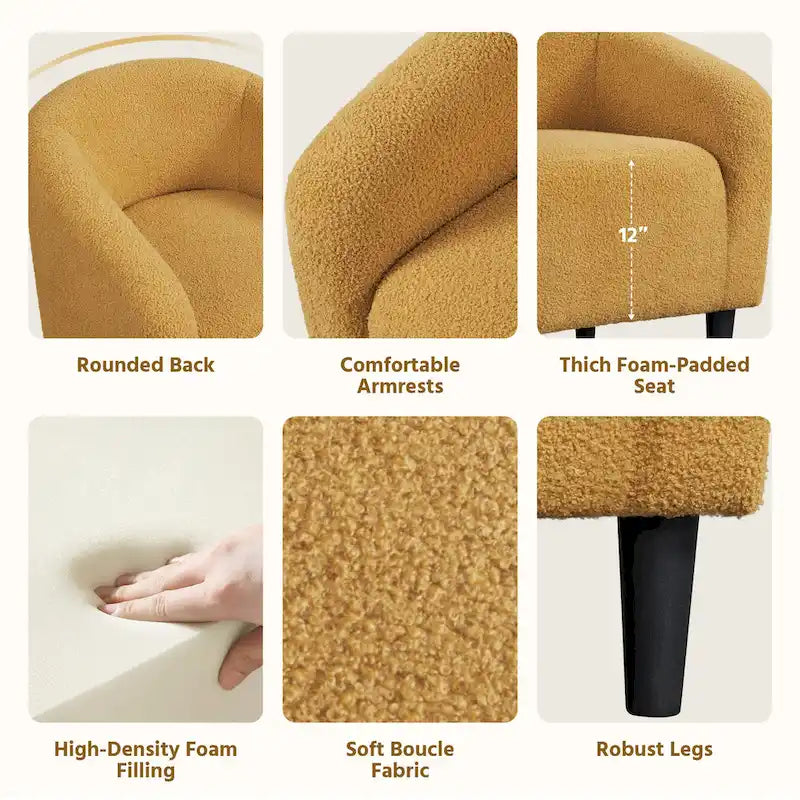 Fauteuil Club Fauteuil crapaud Fauteuil d'appoint rembourré