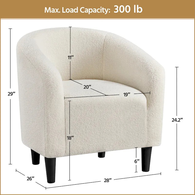 Fauteuil Club Fauteuil crapaud Fauteuil d'appoint rembourré