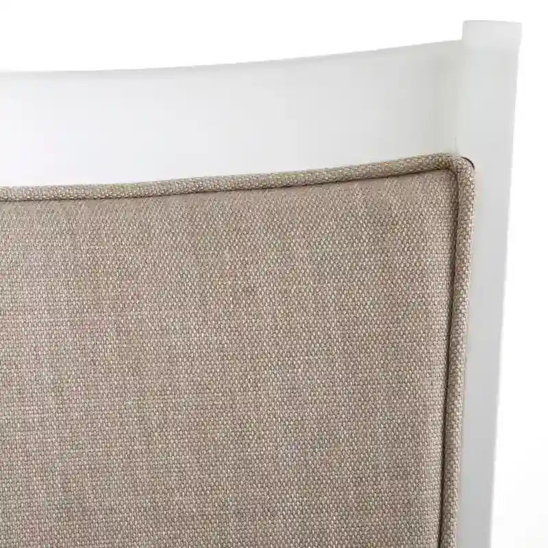 Tabouret de bar pivotant de 61 cm, hauteur comptoir, style campagnard français