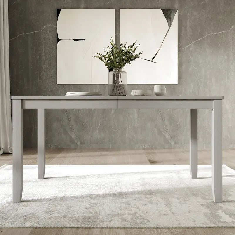 Table à manger en bois intemporelle et minimaliste - N/A