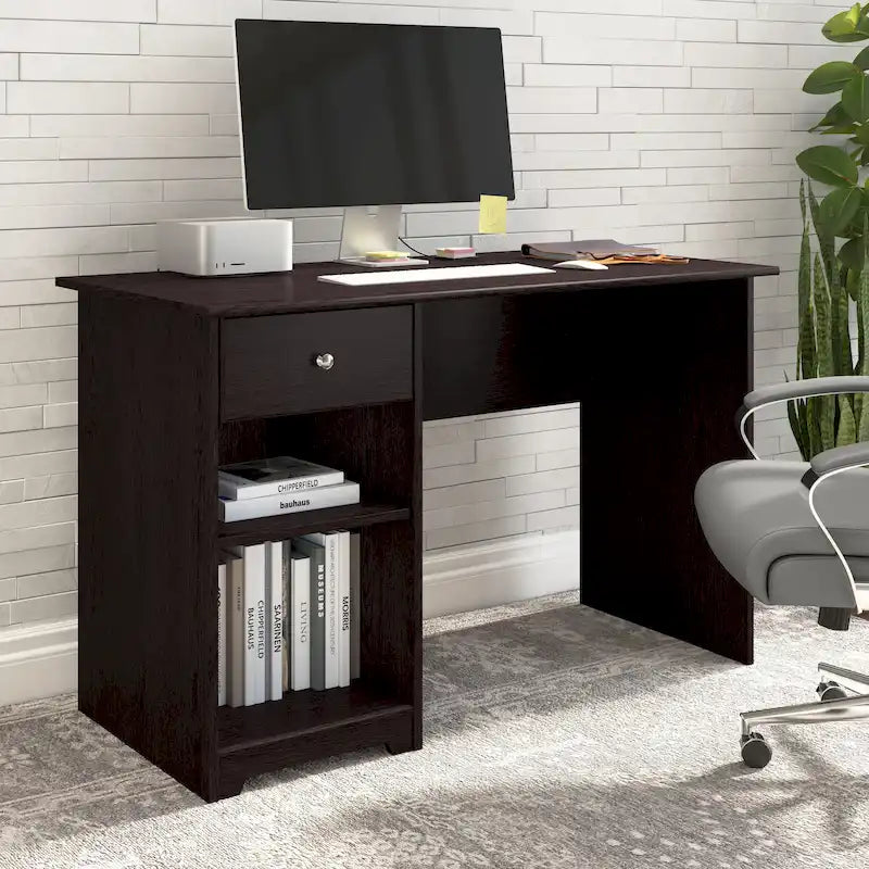 Bureau informatique Cabot 48W avec rangement par Bush Business Furniture