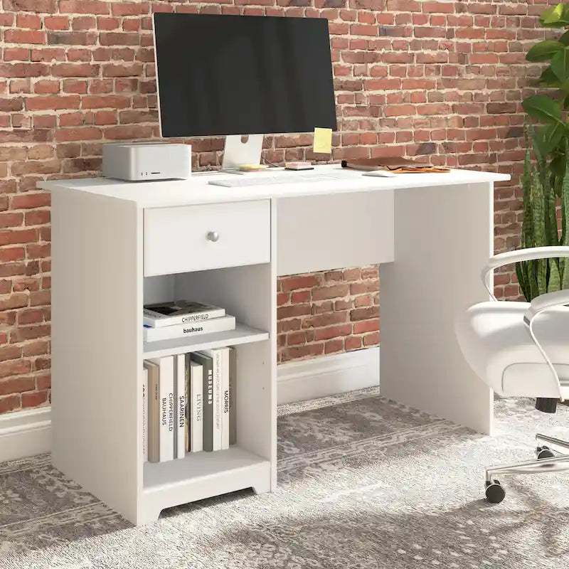 Bureau informatique Cabot 48W avec rangement par Bush Business Furniture