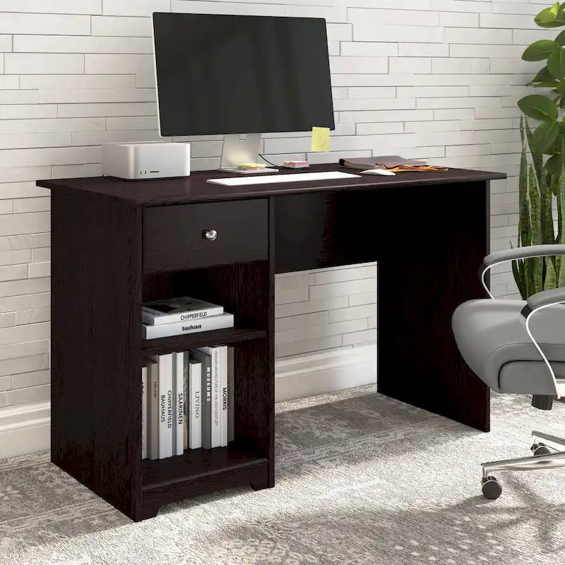 Bureau informatique Cabot 48W avec rangement par Bush Business Furniture