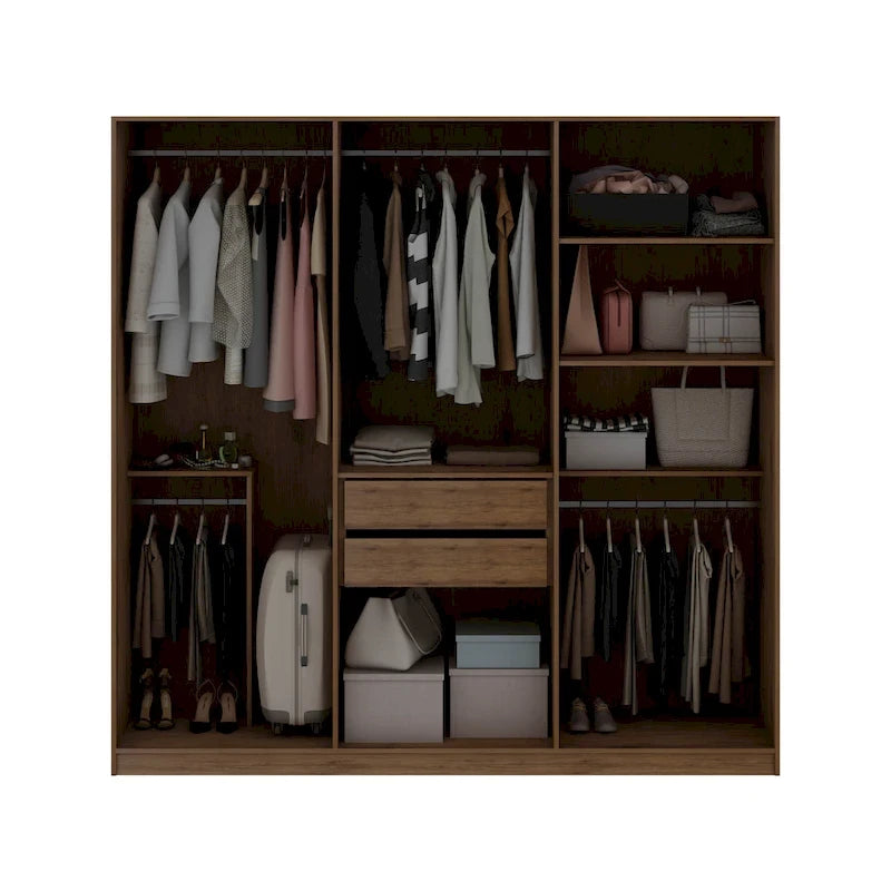 Armoire-penderie autoportante moderne Gramercy