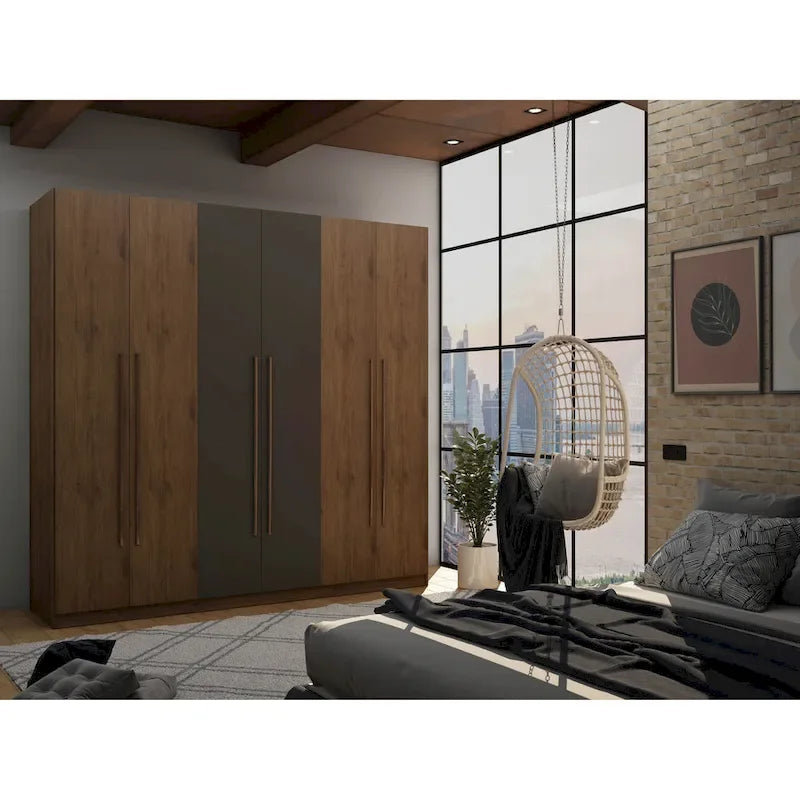 Armoire-penderie autoportante moderne Gramercy