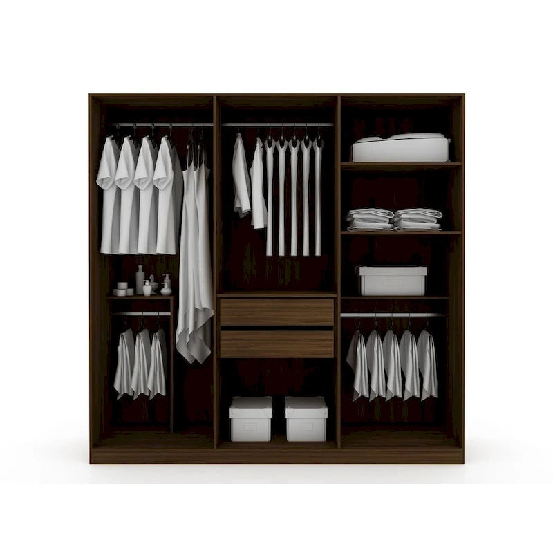 Armoire-penderie autoportante moderne Gramercy