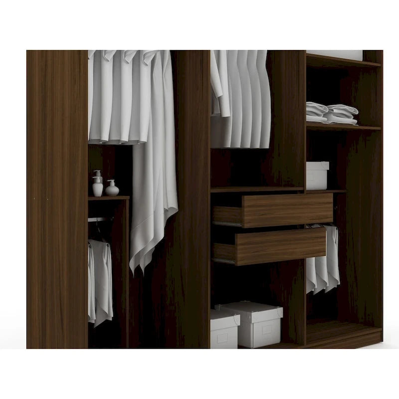 Armoire-penderie autoportante moderne Gramercy