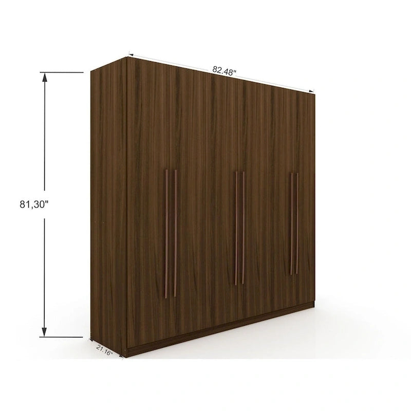 Armoire-penderie autoportante moderne Gramercy