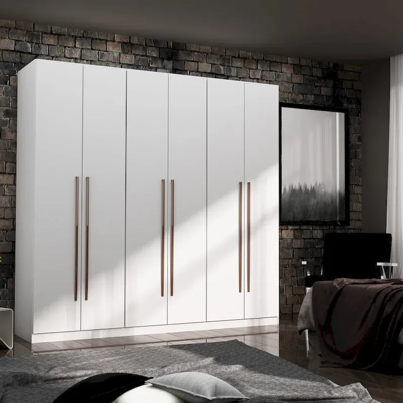 Armoire-penderie autoportante moderne Gramercy