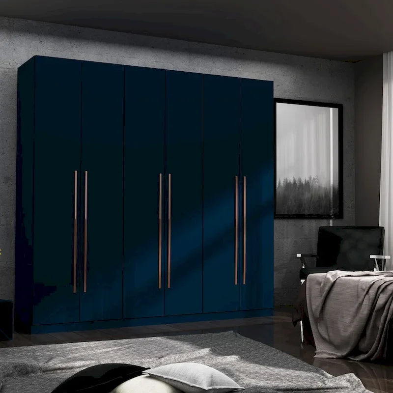 Armoire-penderie autoportante moderne Gramercy