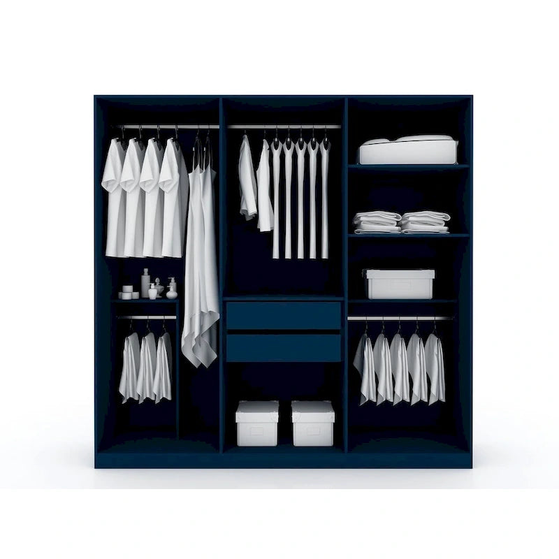 Armoire-penderie autoportante moderne Gramercy