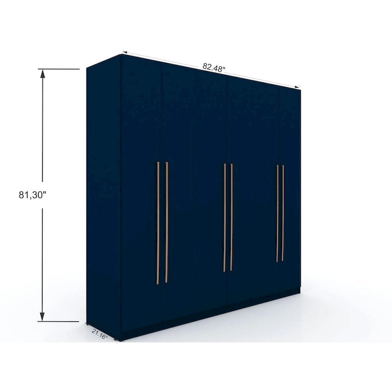 Armoire-penderie autoportante moderne Gramercy