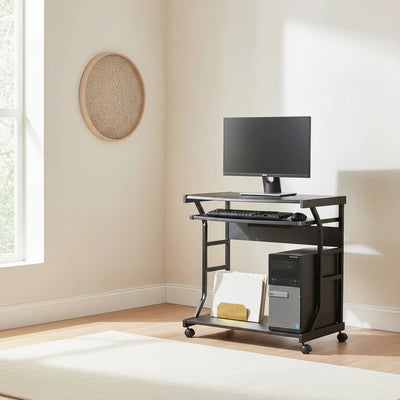 Bureau informatique roulant
