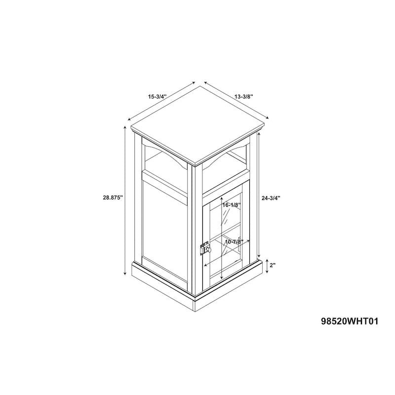 Meuble de rangement Demi blanc