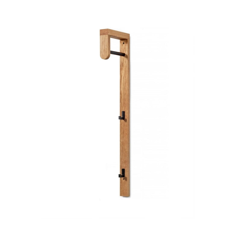Porte-manteau en chêne massif scandinave