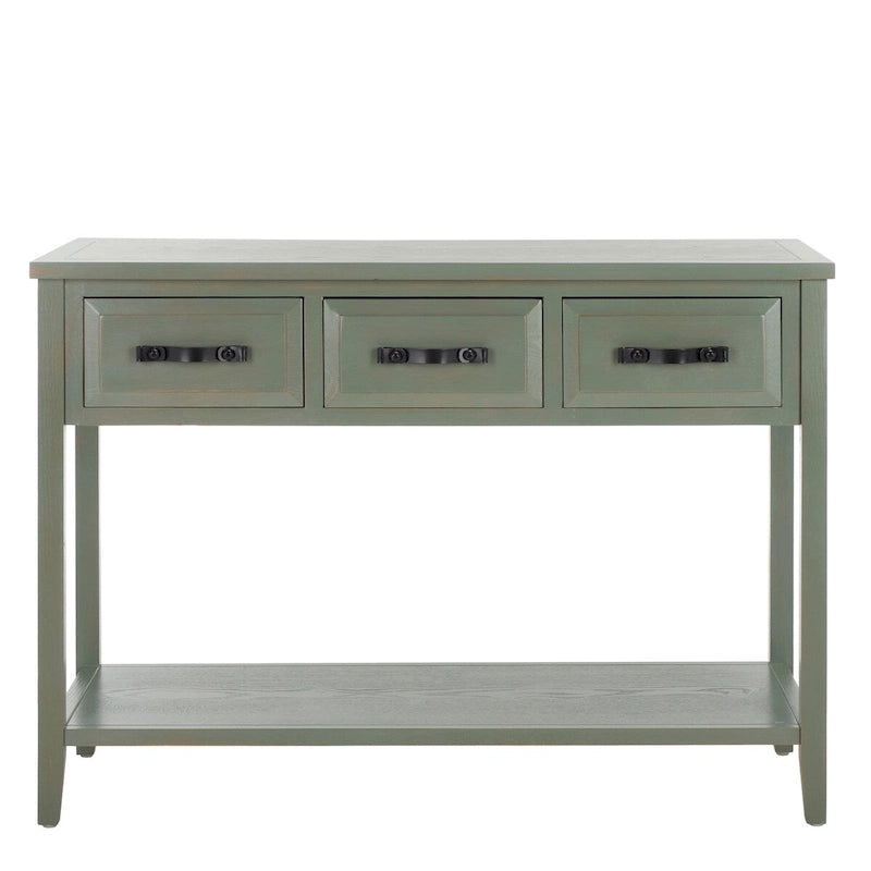 Console Jennette noire/noyer - 42Wx15Dx30H