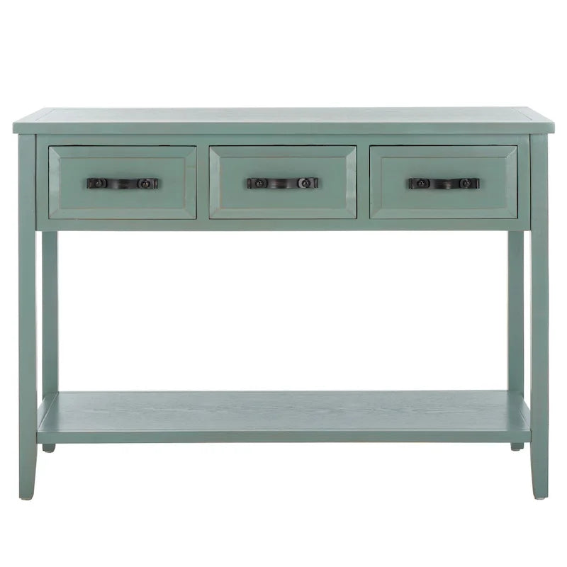 Console Jennette noire/noyer - 42Wx15Dx30H