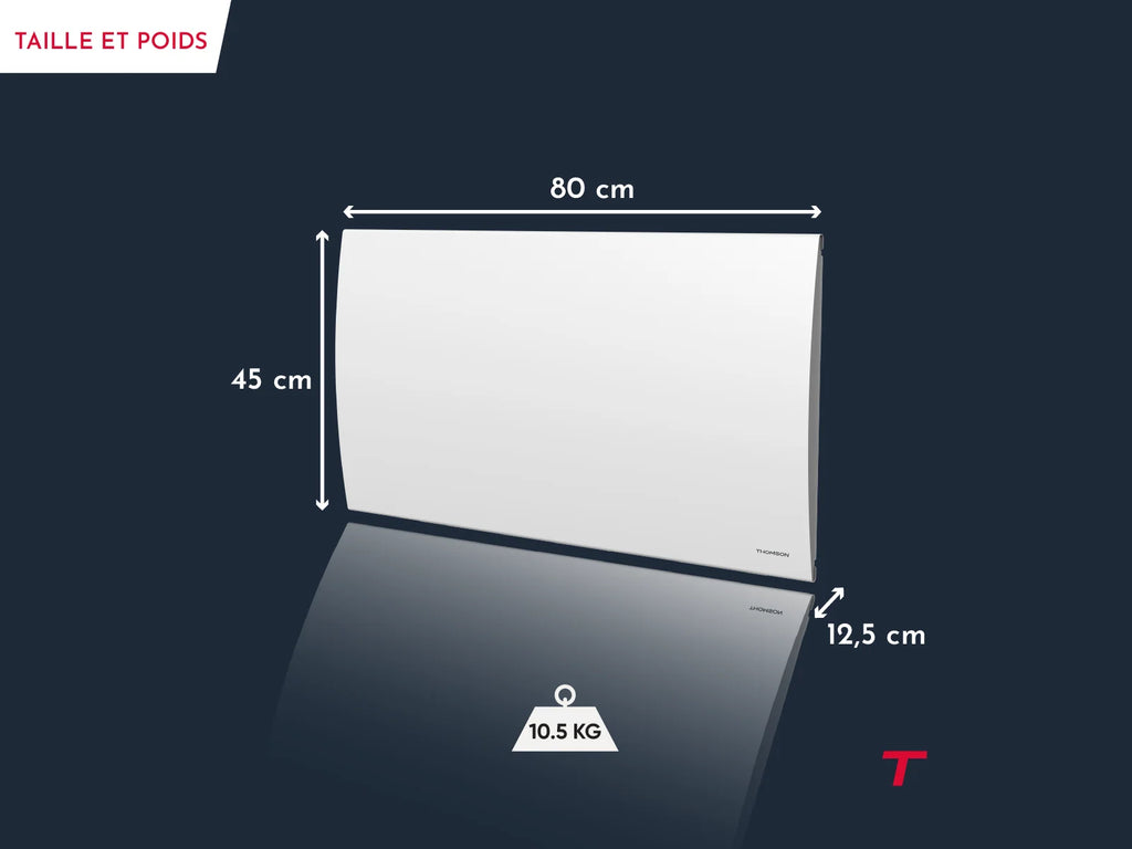 CLEO - Radiateur électrique sèche-chaud en céramique