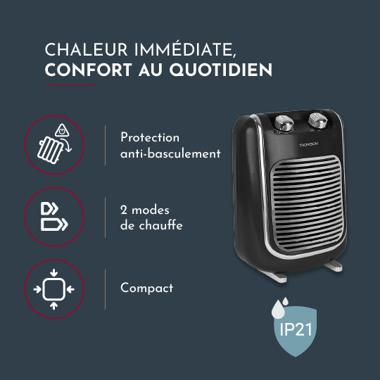 FIFTY - Radiateur soufflant portable