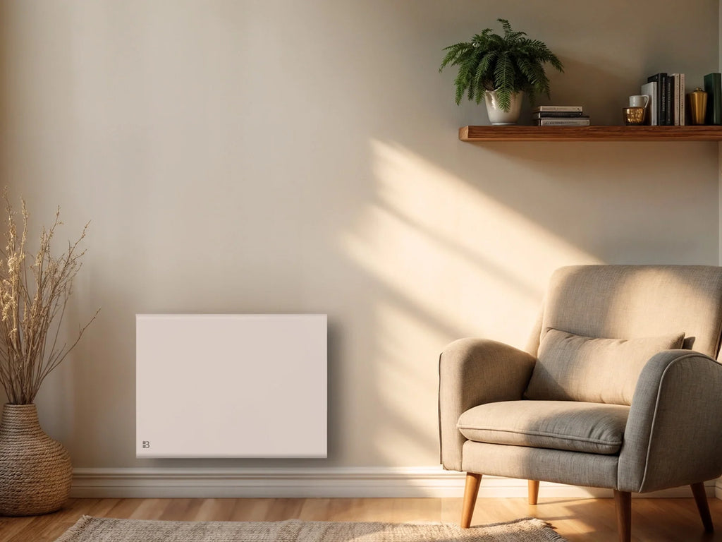 FREYA - Radiateur électrique à double cœur en céramique et film chauffant