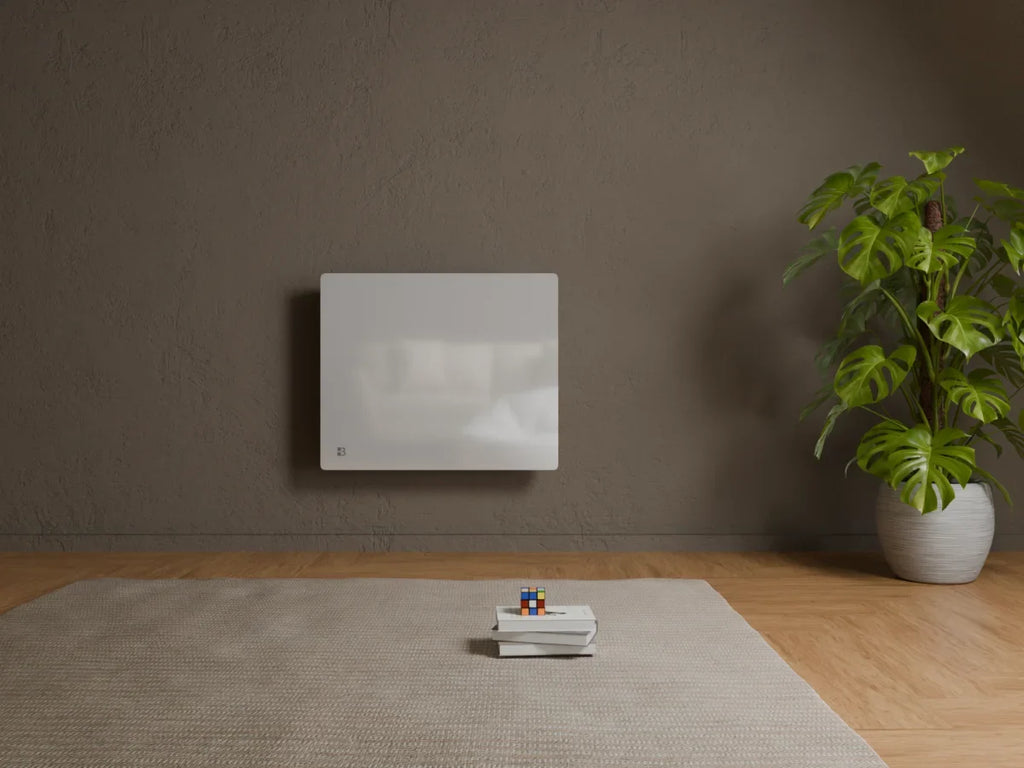 IRIS - Radiateur électrique à inertie céramique avec façade en verre