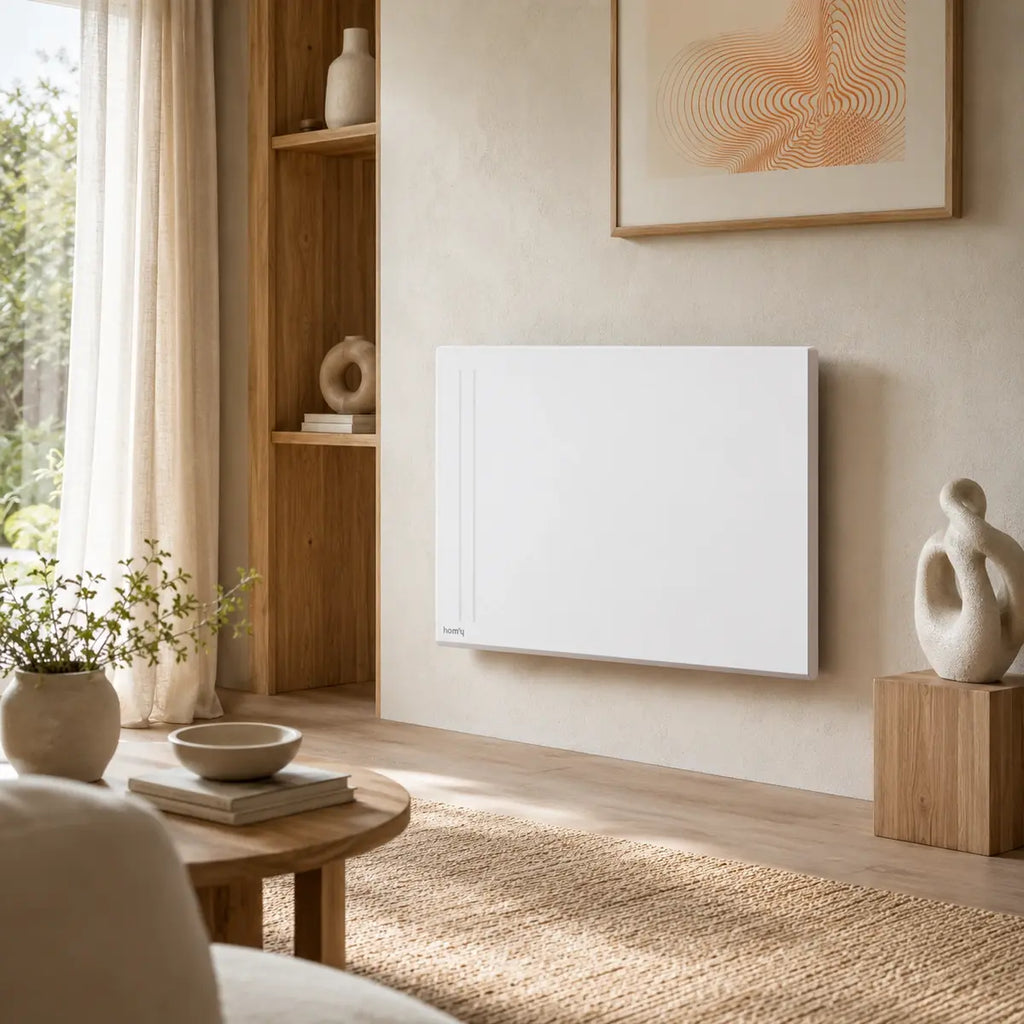 LISA - Radiateur électrique à double cœur en céramique et film chauffant