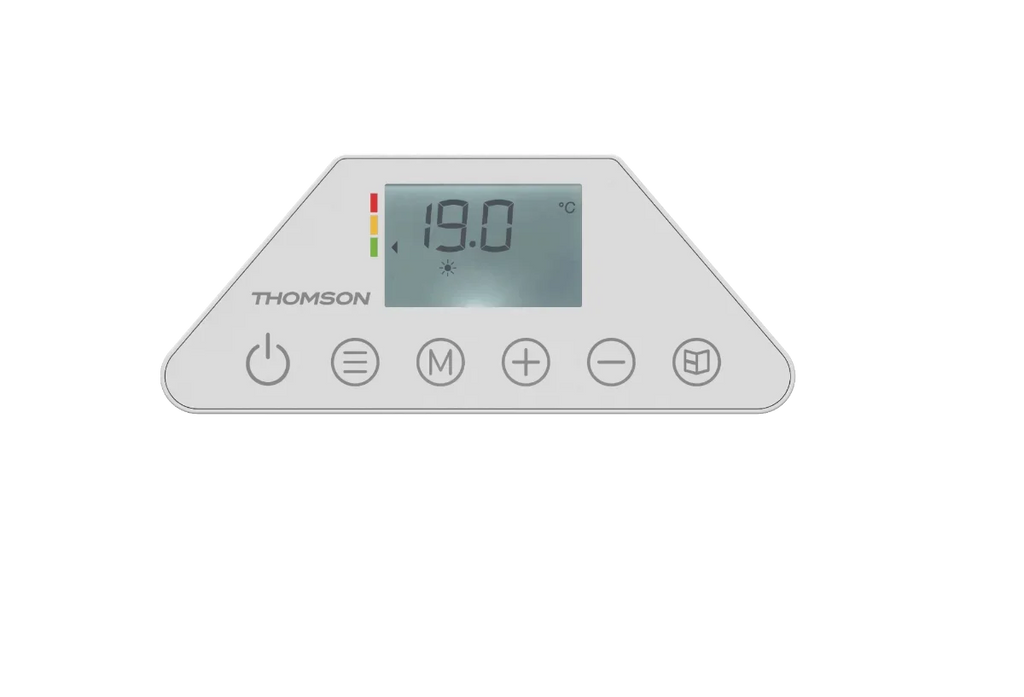 MILLA Ensemble de chauffage intelligent en céramique à 3 radiateurs - 1000 W, 1500 W et 2000 W