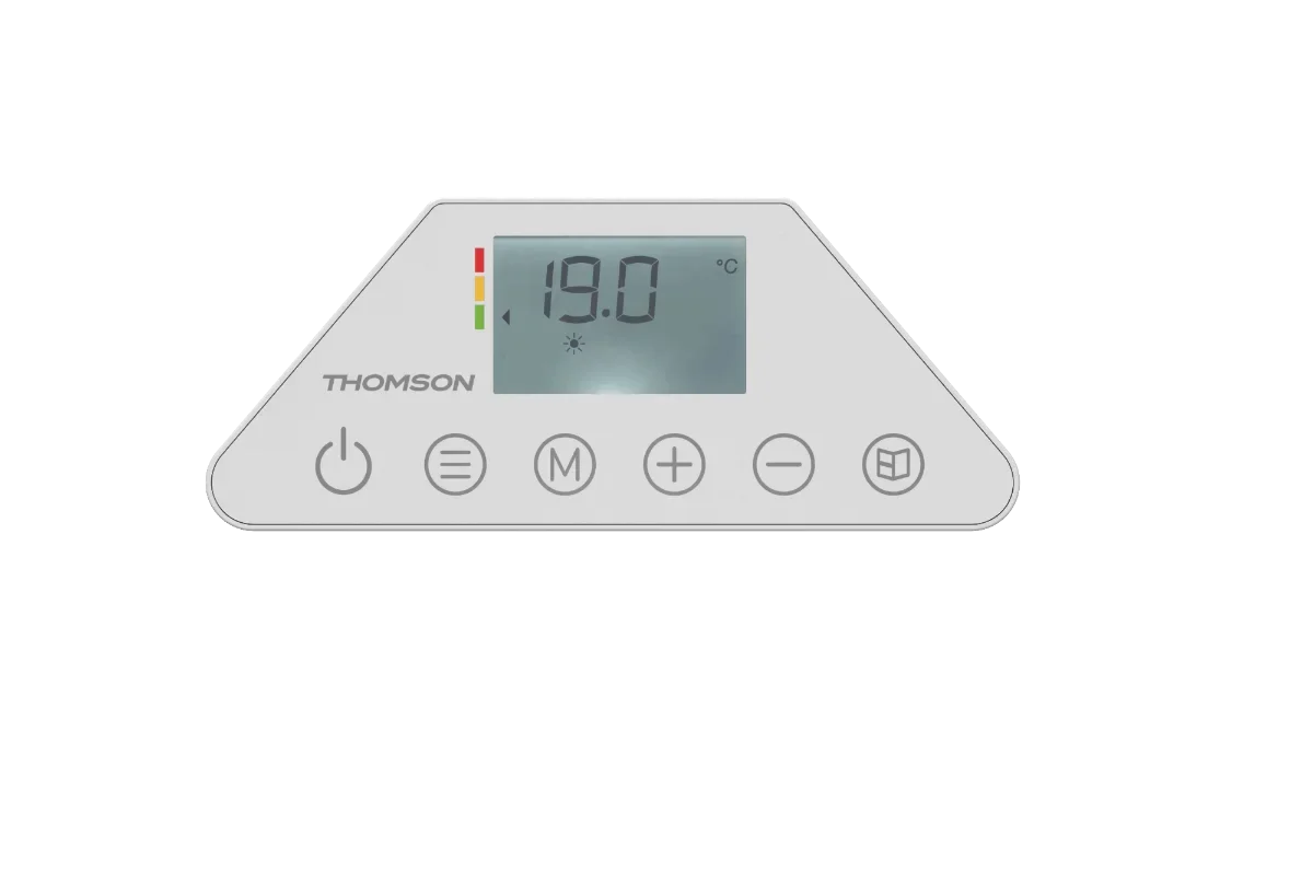 MILLA Ensemble de chauffage intelligent en céramique à 3 radiateurs - 1000 W, 1500 W et 2000 W