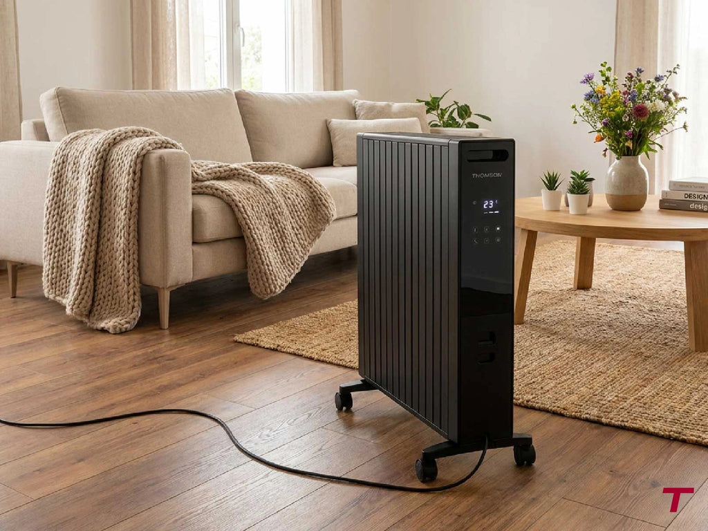 MILLO - Radiateur électrique portable en aluminium à chaleur sèche