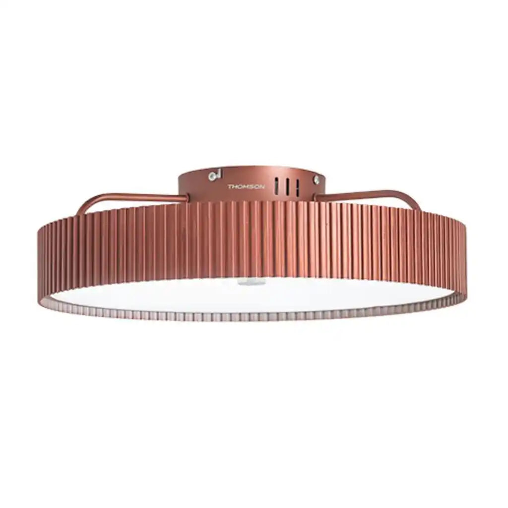 Ventilateur de plafond silencieux, 50 cm, avec éclairage LED intégré de 24 W