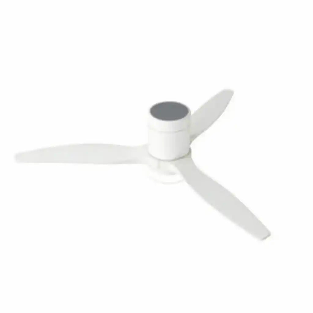 Ventilateur de plafond silencieux, 132 cm, moteur de 38 W avec éclairage LED intégré